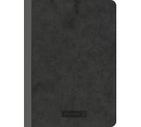 BRUNNEN Premium FACT!plus Notebook | A6, Squared, Black