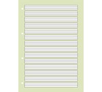 Brunnen Premium School Pad A4 Lin01 50 Sheets, School Supplies Stationery