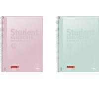 Brunnen Premium Student Pastel A4 College Notepad