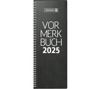 BRUNNEN Registration Book Model 784 2025 | 108 x 297 mm, Black