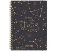 BRUNNEN School Calendar 2025/2026 "Stars" | A5, Paper