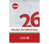 BRUNNEN Tear-Off Calendar 2026 No. 25 | 105 x 146 mm
