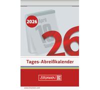 BRUNNEN Tear-off calendar 2026 No. 3 | 54 x 80 mm