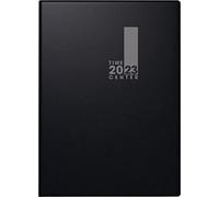 BRUNNEN TimeCenter 728 Weekly Calendar 2023 Sheet Size 10 x 14 cm Black