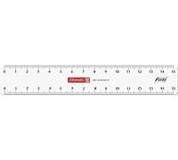 Brunnen VE10 Flexi Ruler Office, School, 15 cm, Transparent