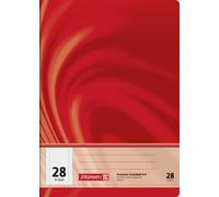 Brunnen Vivendi 104472802 School Notebook A4 16 Sheets 5 mm Squared with Margin,