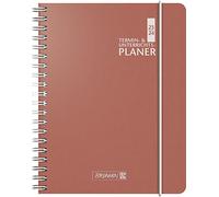BRUNNEN Weekly calendar teacher assortment 2023/2024 coral 2 pages = 1 week