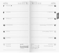 BRUNNEN Weekly Replacement Calendar Model 758 (2025), 1 Page = 1 W 6, 80 Pages, White