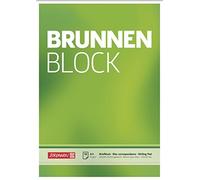 Brunnen Writing Pad, Letter Writing Pad A4 50 Pieces White