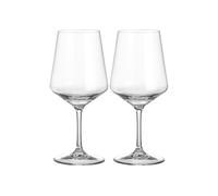 BRUNNER 0830213N.C71 Elegant Unbreakable Red Wine and White Wine, R&W Wineglass Reserve Collection 2 Pcs, 58 Cl
