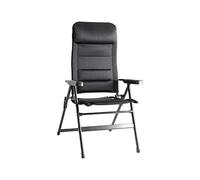 Brunner Aravel 3D Folding Camping Chair - 7-Position Reclining with Aluminum Frame, Breathable Padded 3D Fabric, Adjustable Backrest & Headrest, Compact & Lightweight for Camping, Caravan (Medium)