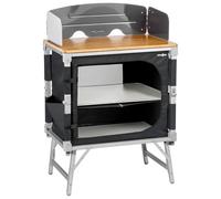 Brunner - Azabache Cube - Camping cupboard black/ wood