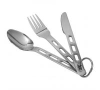 Brunner - Biwak - Cutlery set size Set of 3 Pieces, grey