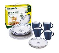 Brunner Blue Ocean Lunch Box crockery set 16 pieces