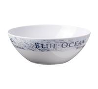 Brunner C8C Blue Ocean Salad Bowl, Model 0830030N, White, For Service 23.5