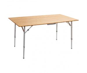 Brunner - Camperking M - Camping table size 100 x 72 x H70 cm, sand