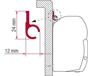 Brunner Campingbedarf securing rail, 21776