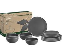 Brunner - Midday - Set of dishes size 12 Pieces, grey
