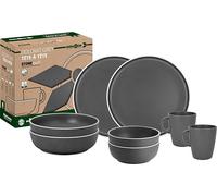 Brunner - Set Tête-À-Tête - Set of dishes size One Size, grey