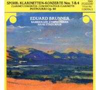 BRUNNER EDUARD (clarinetto) - Concertos Pour Clarinette N 3 & 4