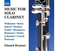 Brunner, Eduard - Music for Solo Clarinet