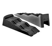 BRUNNER Equalizer XL Caravan Levelling Ramp Set - Heavy Duty 2 Piece Wheel Chocks for Motorhome, Campervan, RV, Trailer or Caravan - 3 Step Levels, Non-Slip, Strong & Durable, 5 Tonne Capacity