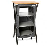 Brunner - Mercury Cross Square LS - Camping cupboard size 60 x 49 x H100 cm, grey