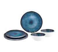 Brunner - Midday - Set of dishes size 12 Pieces, blue