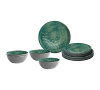 Brunner - Midday - Set of dishes size 12 Pieces, green