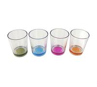 Brunner Multiglass Colour - Pack of 4 Stackable Camping Tumblers