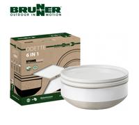 Brunner - Set 6in1 Odette - Set of dishes size 7 Pieces, grey