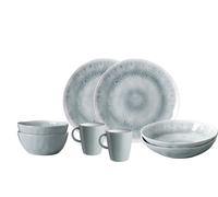 Brunner Pearl Tete a Tete Set 8 Piece Melamine Diner Set Motorhome Boat Non Slip
