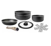 BRUNNER Camping Cooking Crockery Set Pirate Spacemaster 22 cm Outdoor Pot Pan