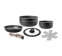Brunner Pirate Spacemaster 24cm - 5+1 Piece Non-Stick Camping Pan Cook Set