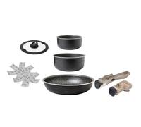 Brunner Pirate Spacemaster 26cm Stacking Ceramic Camping Cooking Pan Set