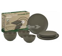 Brunner PLA Tierra Cocoa Dinner Set - Various Sizes -Lunchbox Midday Tete A Tete