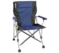 Brunner - Raptor - Camping chair size 51 x 44 x 48/90 cm, blue/grey
