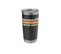 Brunner Retro 70s 80s Sunset Stripe Stainless Steel Insulated Tumbler