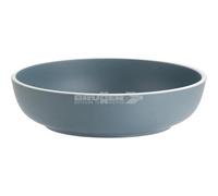 BRUNNER Salad Bowl Diameter 25 cm in Durable Melamine and Non-Slip Bottom Denim Pattern