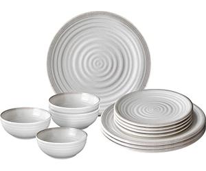 Brunner - Savannah Melamine Camping 12 Pieces Anti-Slip