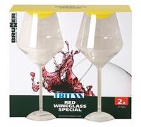 Brunner - Set Red Wineglass Riserva - Mug size 72 cl, white