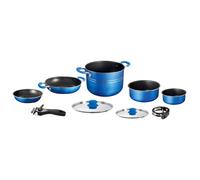 Brunner Skipper 5 piece Stacking Cooking Pan & Pot Set Camping Camper Non Stick