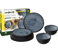 Brunner - Midday - Set of dishes size 12 Pieces, grey