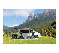 BRUNNER Sunny Van Roof Sunshade for Minibuses and Vans, UV Resistant Material, Vertical Telescopic Steel Poles and Fixing Accessories Included, 300 x 240 cm