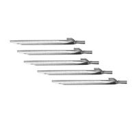 Brunner Tent Pegs Set 5 Pcs Thor Galvanized Steel Zinc Multi Color