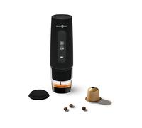 Brunner Vivamoca Portable Espresso Machine, USB Rechargeable Coffee Maker 20 Bar Pressure, Capsule & Ground Coffee Compatible, Compact Camping Travel Coffee Machine with Battery