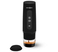 Brunner Vivamoca Portable Espresso Machine, USB Rechargeable Coffee Maker 20 Bar Pressure, Capsule & Ground Coffee Compatible, Compact Camping Travel Coffee Machine with Battery