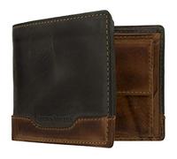 bruno banani Alicante Wallet Quer Black/Cognac