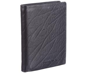 Bruno Banani Crunch_3 Wallet Unisex-Adult Black Schwarz (black) Size: 10x12x2 cm (B x H x T)