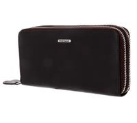 bruno banani Double Zip Around Wallet Brown